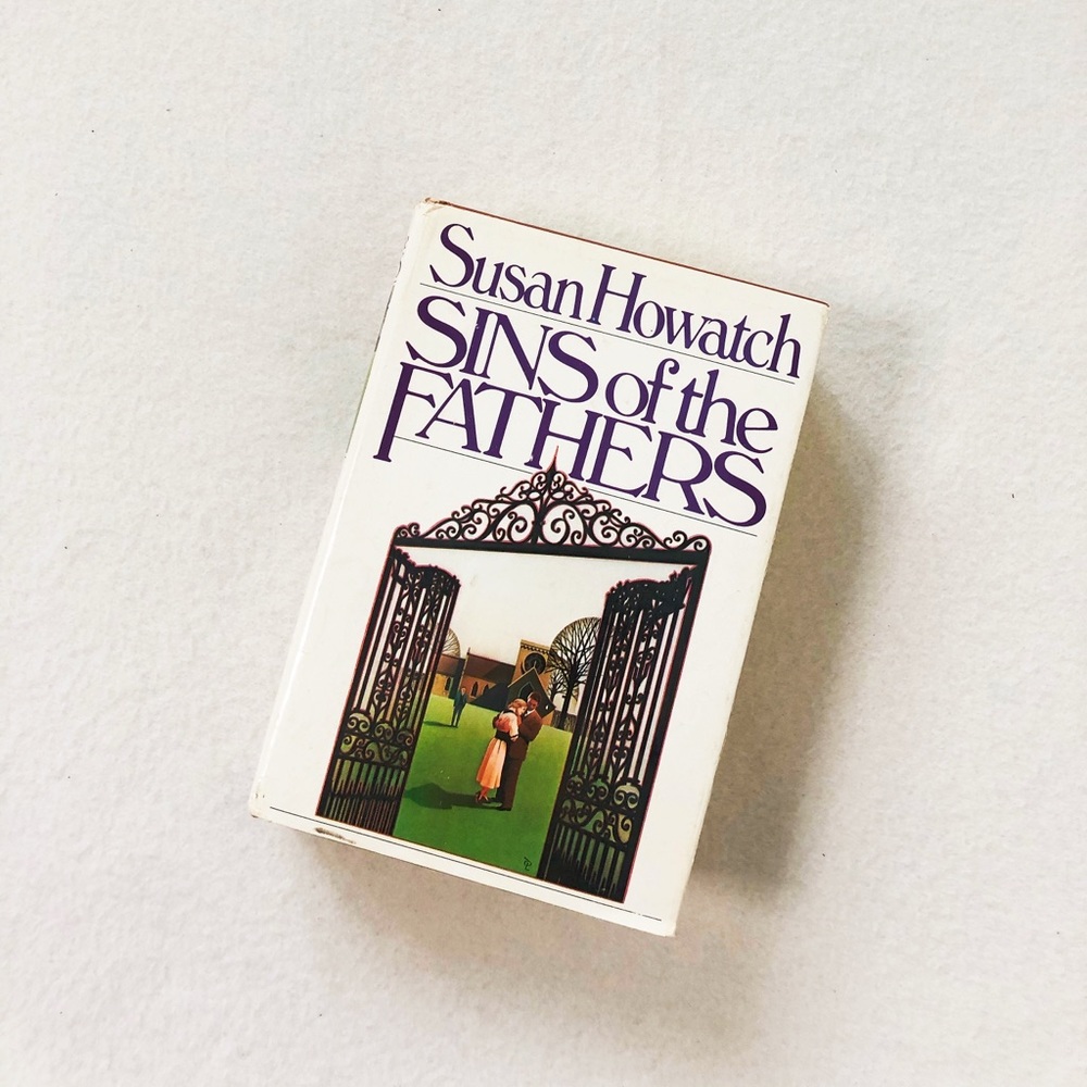 Vtg 1980 Sins of the Fathers Susan Howatch Hardcover Dust w Jacket Classic Novel
